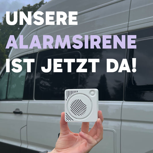 Sommerangebot ellioS Alarmanlage inkl. Alarmsirene, Batteriewächter & 1 x Wandhalterung